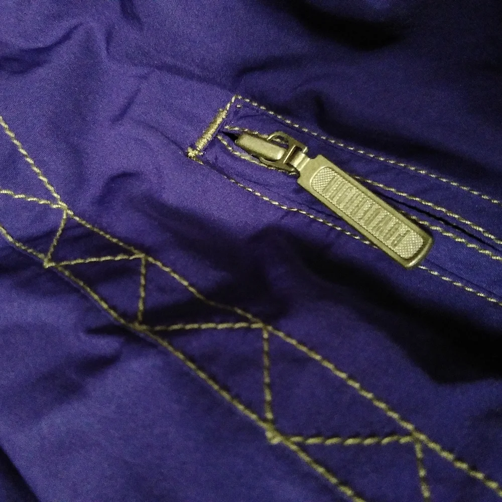 Vintage 80s 90s Powderhorn Ski Suit Purple - Picture 8 of 12